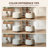 25" Round Upholstered Storage Ottoman with Tufted Cushion, Hidden Storage-690691694