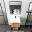 Meuble-lavabo autoportant de 24 po avec lavabo en résine-973675007