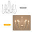 6-Light Dimmable Candle Style Chandelier-1340538382