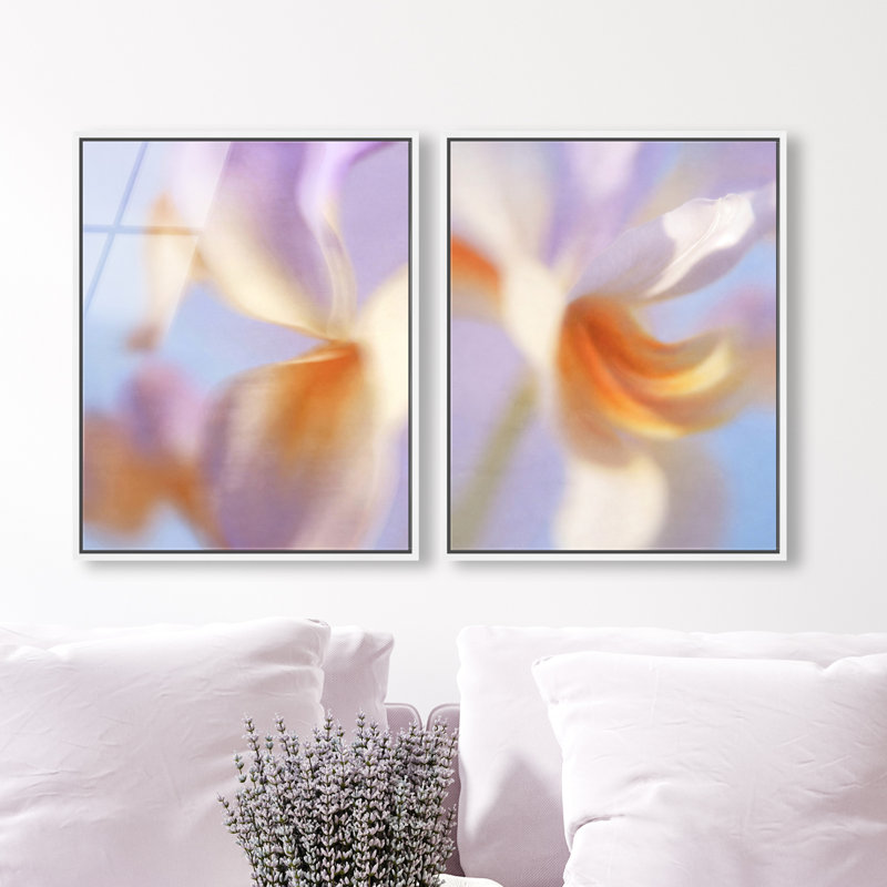Blurred Venus Set High-Gloss Frameless Acrylic Glass Wall Art Abstract Print by Oliver Gal, Ready to Hang, 16 x 20