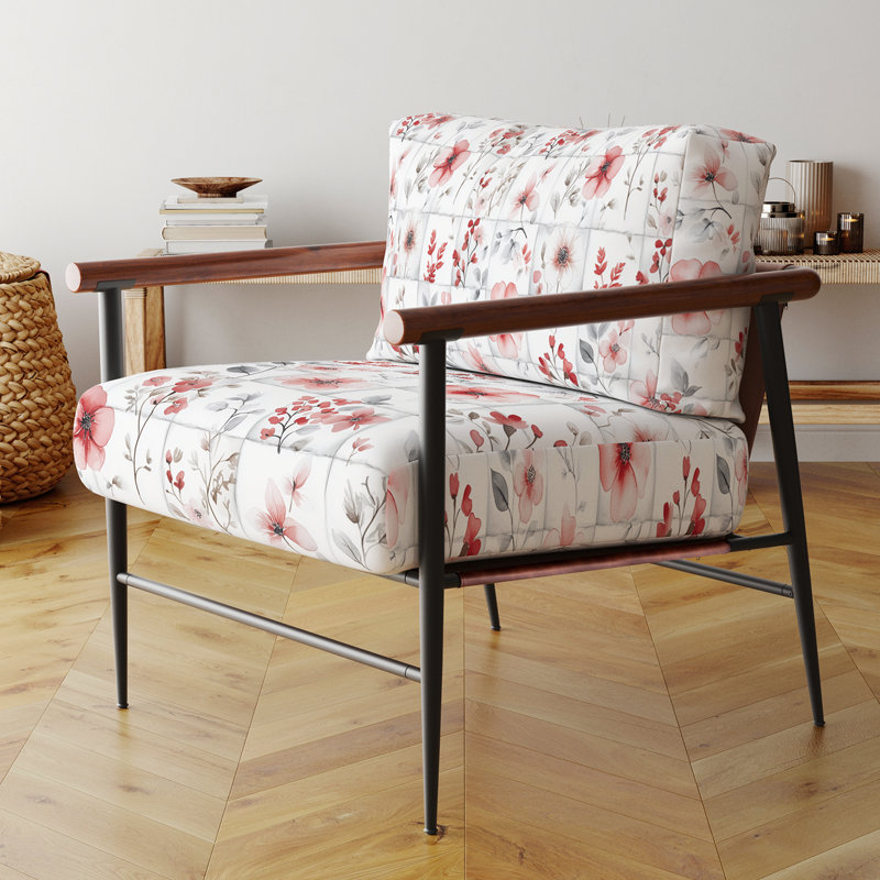 Chaise rembourrée Patchwork