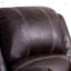 Fauteuil inclinable berçant en cuir synthétique