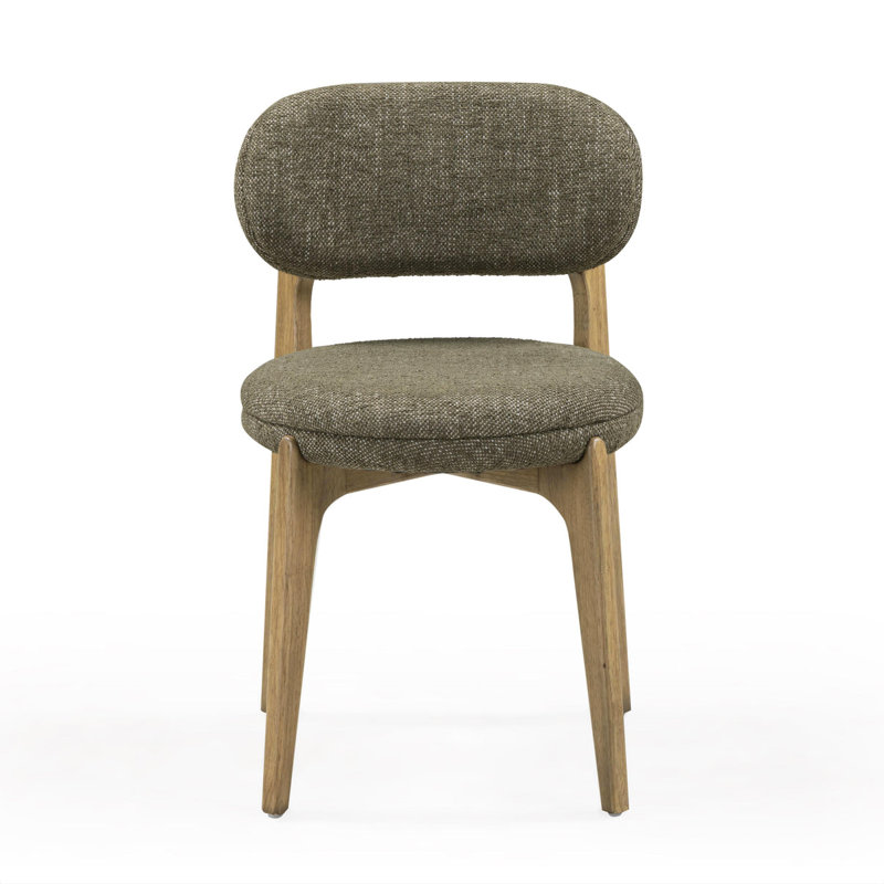Chaise de salle à manger Caleb, Vert forêt