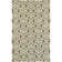Atrium Damask Hand-Hooked Brown/Ivory Area Rug
