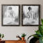 «Soft Silhouette V», ensemble de 2 reproductions sur toile-265539956-265539955-195628231
