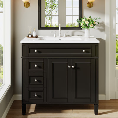 36'' Single Bathroom Vanity With Top