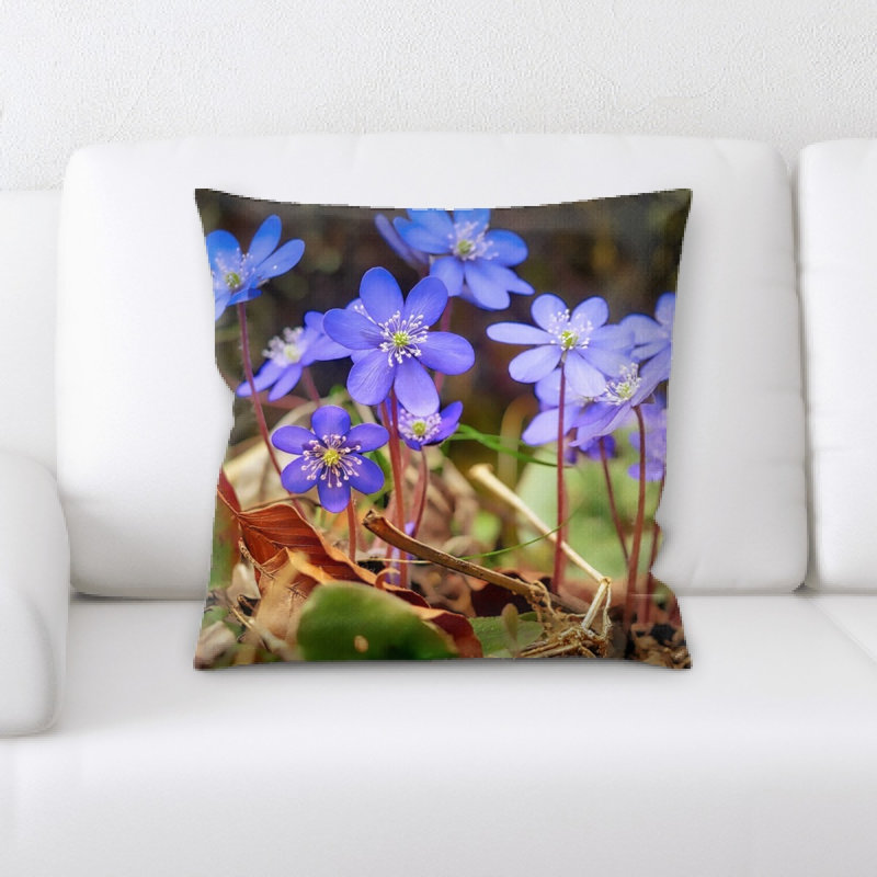 Coussin décoratif fleur