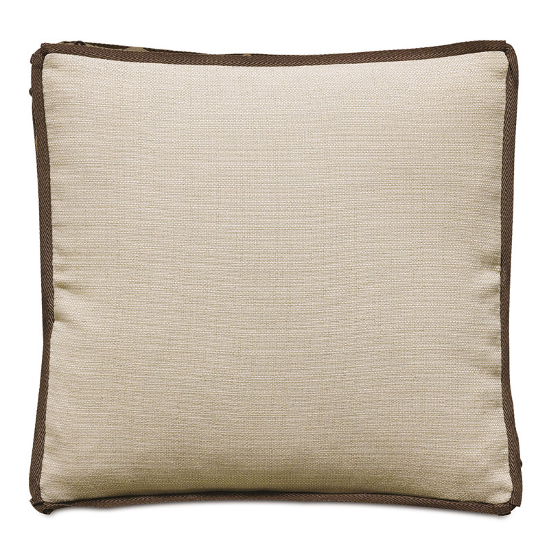 Aiden Linen Square Pillow Cover & Insert