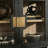 American-style retro light luxury sideboard