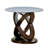 Amin Glass Top End Table