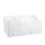Small White Makeup Desktop Organizer