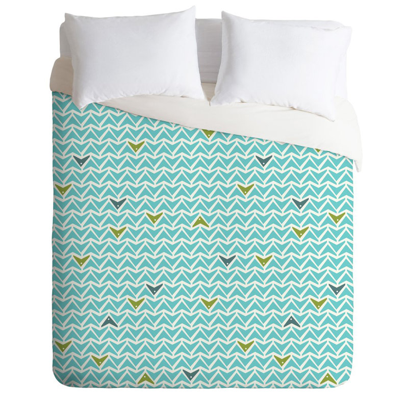 Ensemble de housse de couette Heather Dutton Take Flight, Couette double / grand et 2 taies décoratives