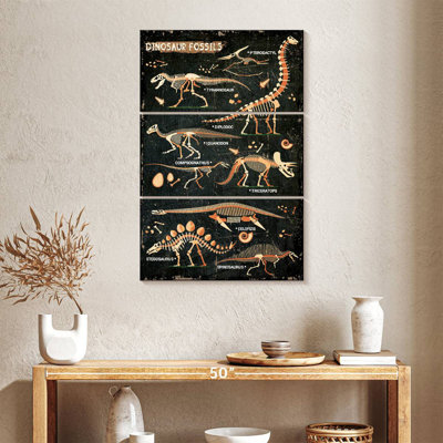 Ashelle Dinosaur Fossils Chart