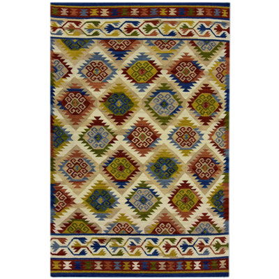 Southwestern Hand Woven Area Rug