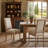 French Country Dining Chairs - Mid-Century Modern Upholstered Wood Linen with Rectangular Back-1934218617-1936130192-1934218615