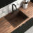 Host 25-inch Granite Dual Mount Single Bowl Sink-41654779