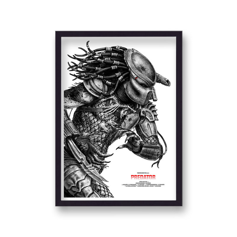 Predator V4 Reimagined Movie Poster - Single Picture Frame Print