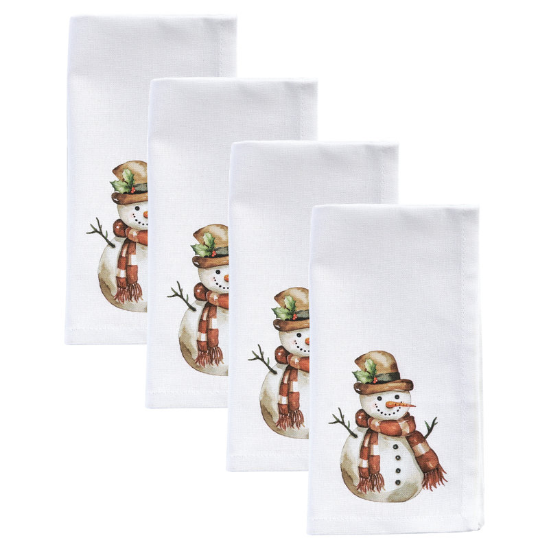 Leiliana Napkin Set Of 4, Red