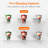 Raygan Plastic Wall Organizer with Wall Baskets