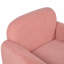 Canapé simple 33,86 po et coussin décoratif, structure en bois massif, capacité de 300 lb pour les petits espaces-917330608