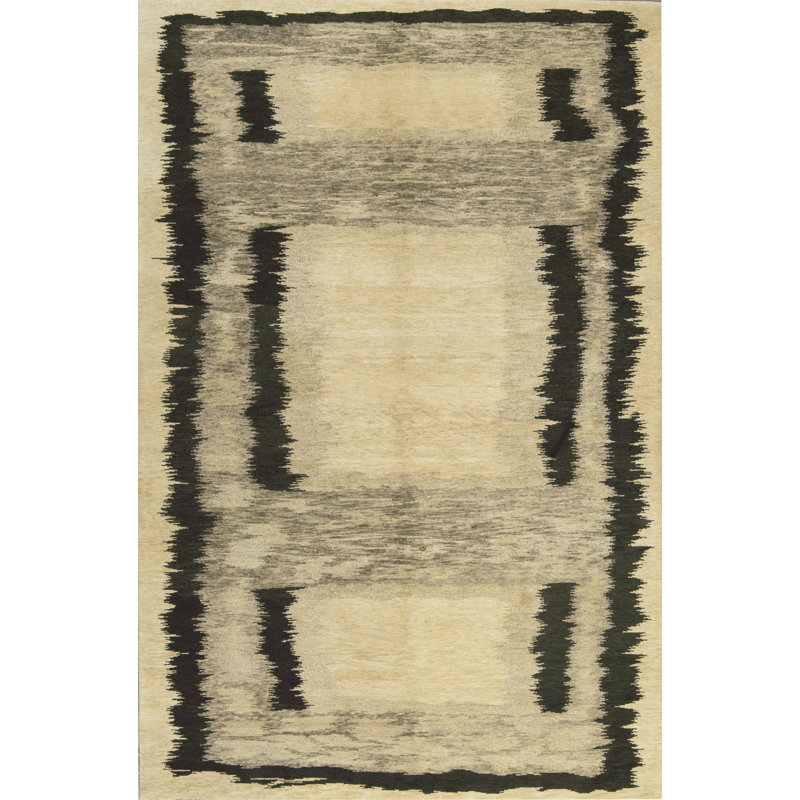 Tapis multicolore de haute qualité noué à la main