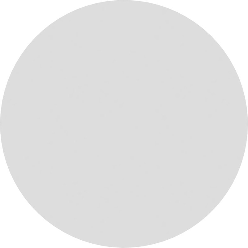 Rosette grayson avec bord carré Standard, H 6 po x l 6 po x p 0,5 po