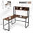 L-Shaped Metal Base Computer Desk-75185448