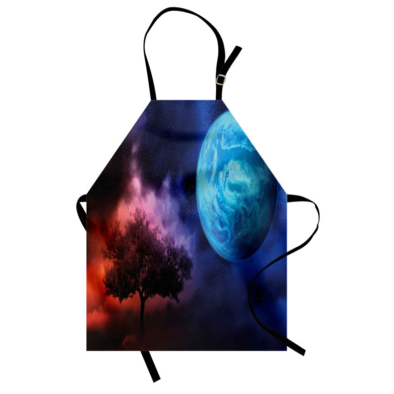 No Pattern Bib Apron