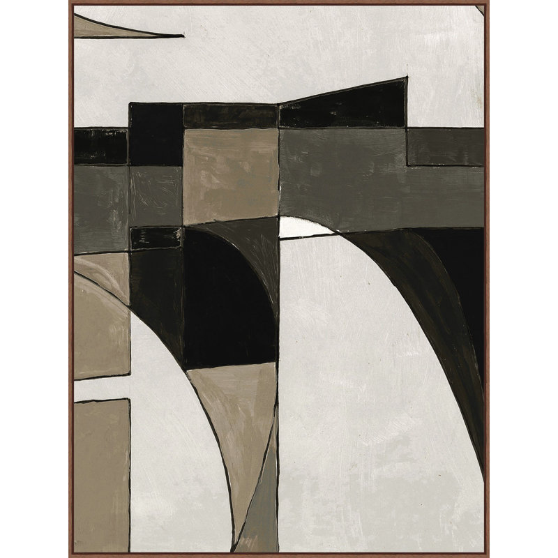 Tumbling Taupe 2 Print by Christopher Kennedy