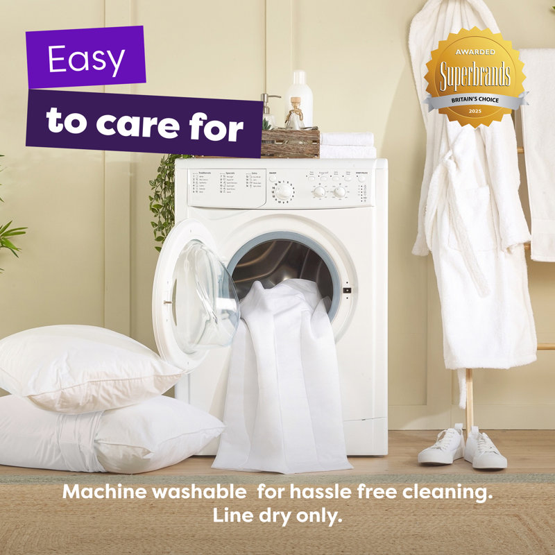 Cosy Nights Quilted Pillow Protector Machine Washable
