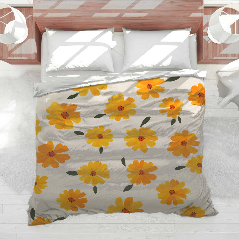 Édredon à motif floral Boho Boho, Lit simple