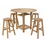 Outdoor - Piece Bar Height Dining Set