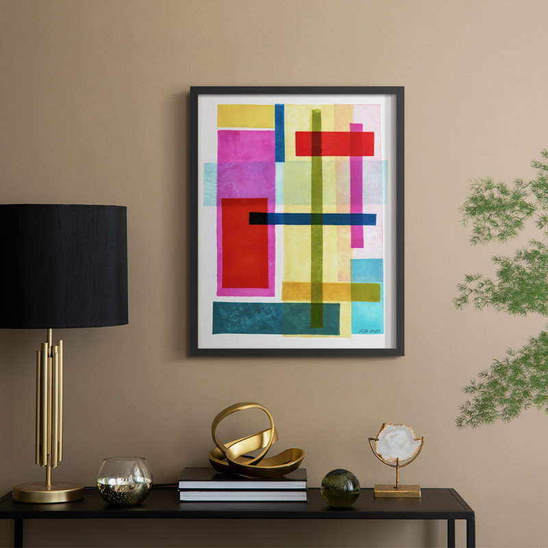 Spectrum II Framed Print - Solid Wood