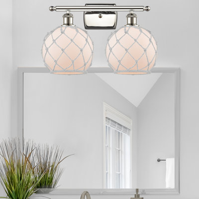 Éclairage pour salle de bain à intensité variable 2 lumières Arriola