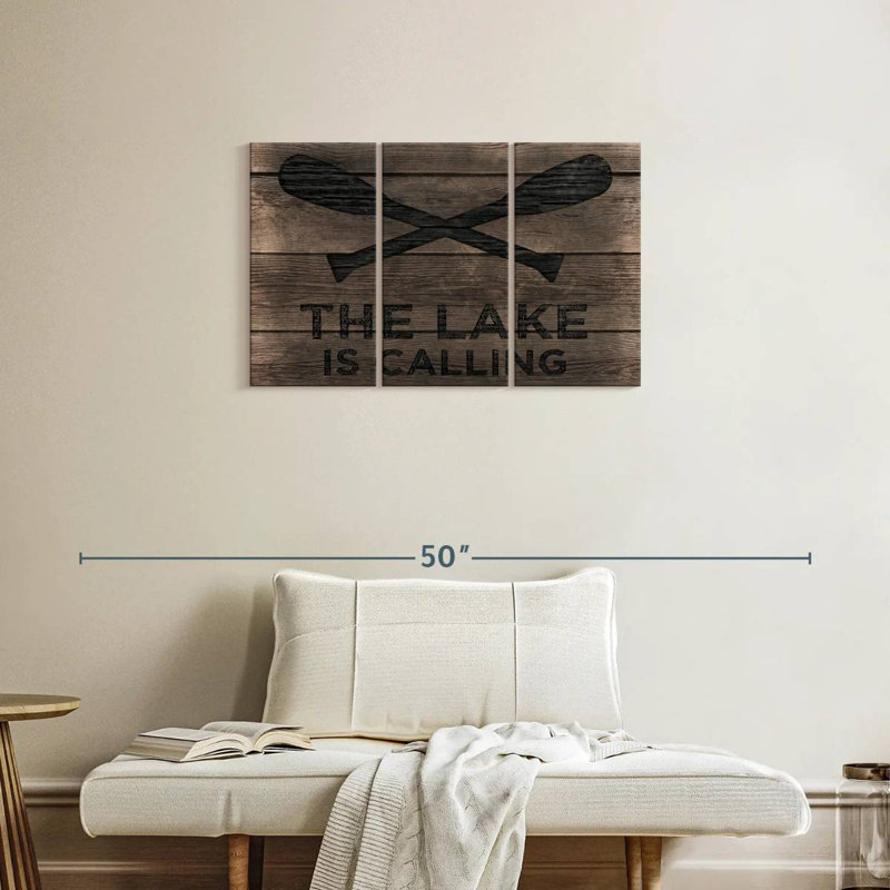 Senne Lake Is Calling, 20" H x 33" W