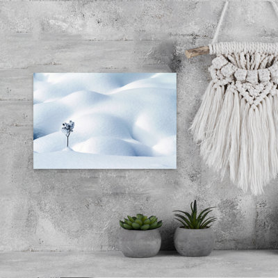 Art contemporain contemporain fleur d'hiver