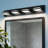 30" 4-Light LED Bathroom Vanity Light Bar, Adjustable 5 CCT, 24W, Matte Black-1110373077-1110013187