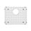 Stainless Steel Sink Grid for Quatrus 22" Sink