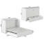 Commode de lit escamotable avec matelas 6 po Arrisson Arrisson-1261380487
