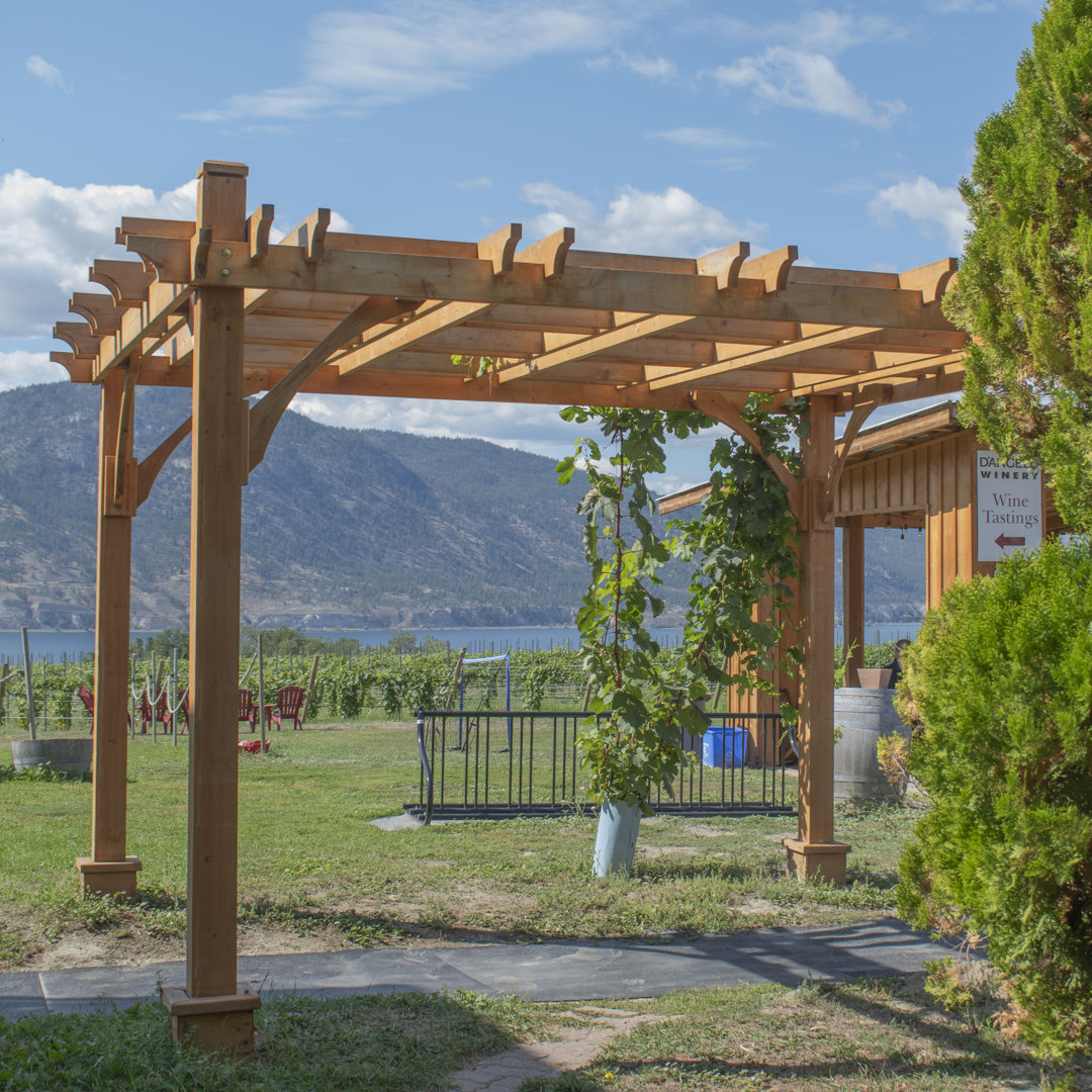 Breeze Solid Wood Pergola Outdoor Living Today 