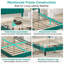Ensemble de 2 lits plateforme tapissier Bedias-88590567
