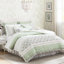 9 édredon pour grand lit, aspect classique en coton pour lit, sauge
