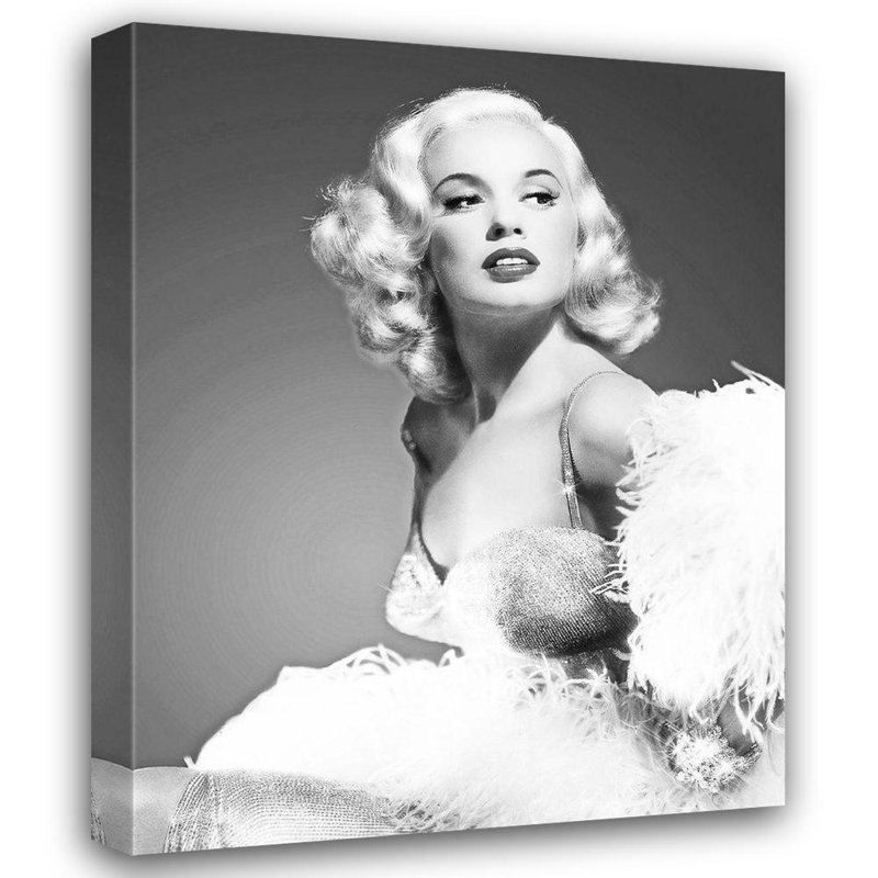 Mercer41 Hollywood, galerie de photos d'archives sur toile tendue: Mamie Van Doren, H 45 po x l 36 po