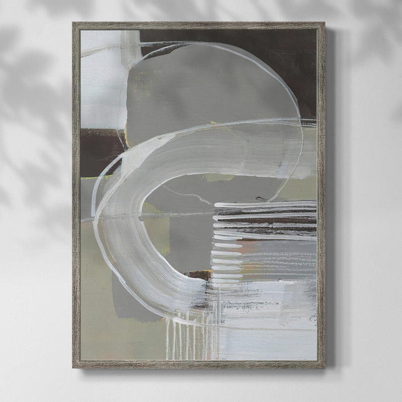 «Arching Neutrals II», reproduction encadrée - bois massif, H 21 po x l 17 po