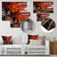 Canada Orange Autumn Symphony II - impression sans cadre sur métal-235092889
