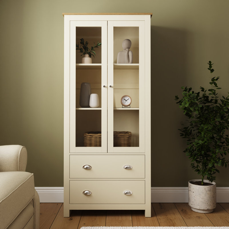 Display Cabinet, Cream