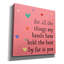 Art mural sur toile Trinx «Simple Romance 2 Colorful» par Laura Marshall-1894193671