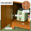 Armoire de rangement avec rangement, armoire à vin, armoire rétro