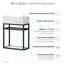 Ensemble de meuble-lavabo simple 19,5 po Pierre-1211818924