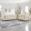 Velvet Upholstered 2+ 3 Seater Sofa-1783736496